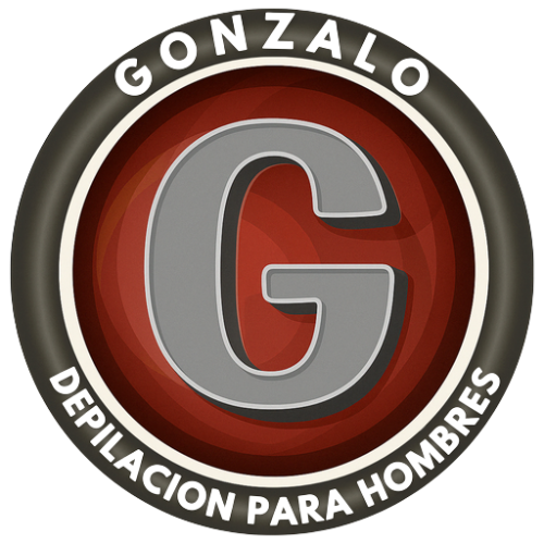 Logo depilación láser masculina